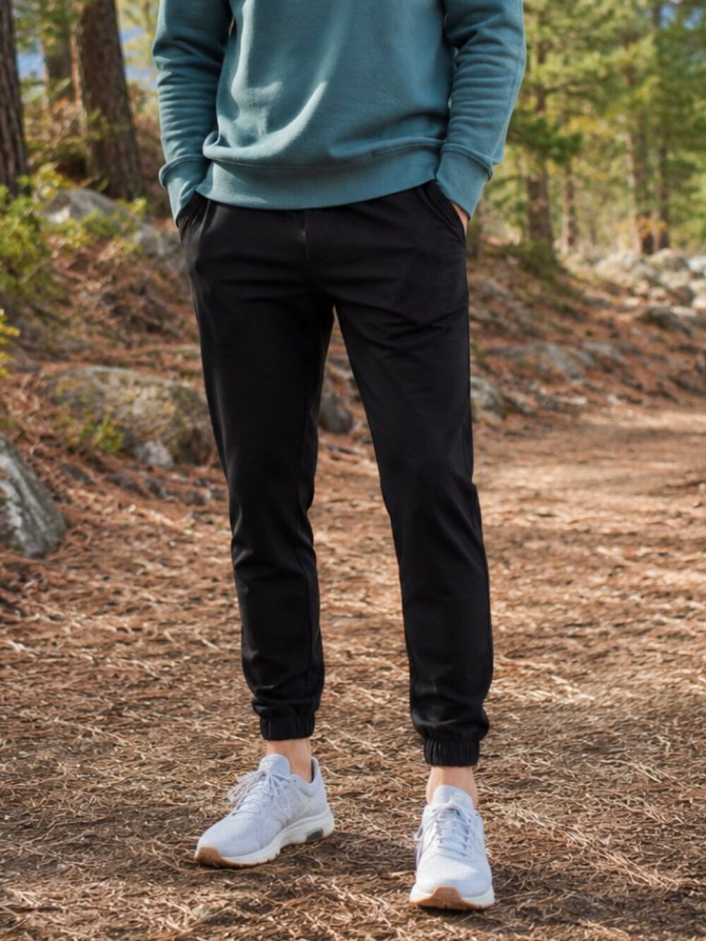Tentree Black Jogger Pants Size 36